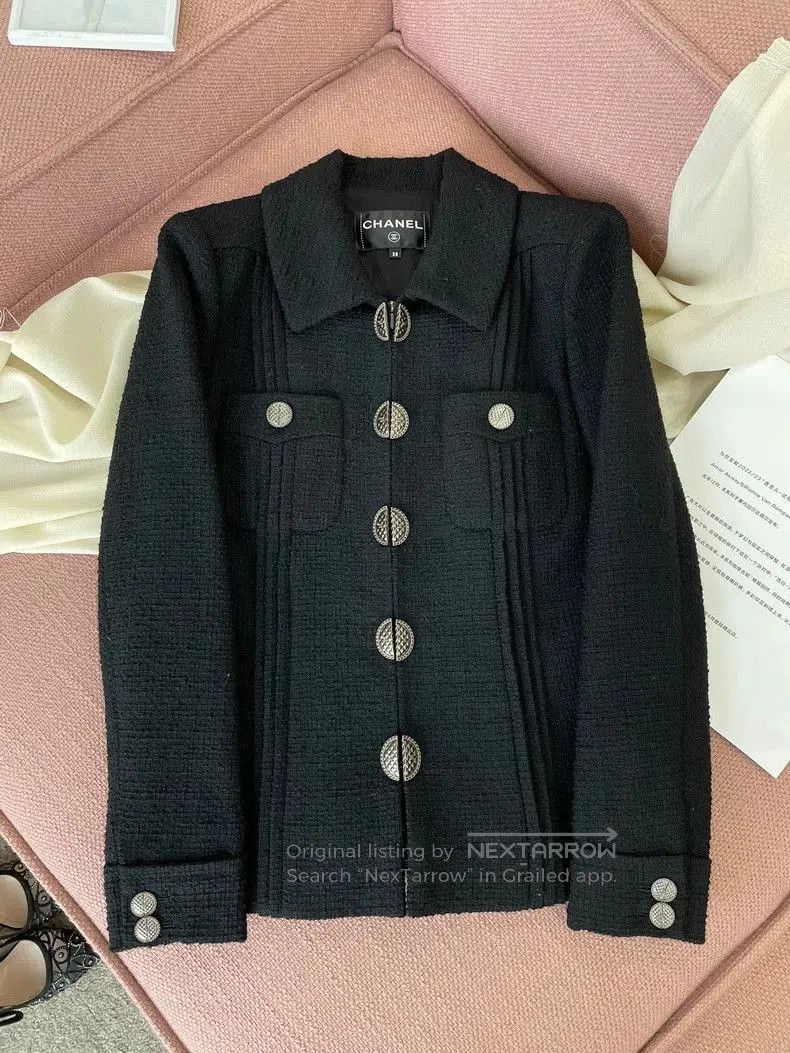 Chanel Chanel Cuba Series Black Zip Jacket. Size US S / EU 44-46 / 1 - 1 Thumbnail
