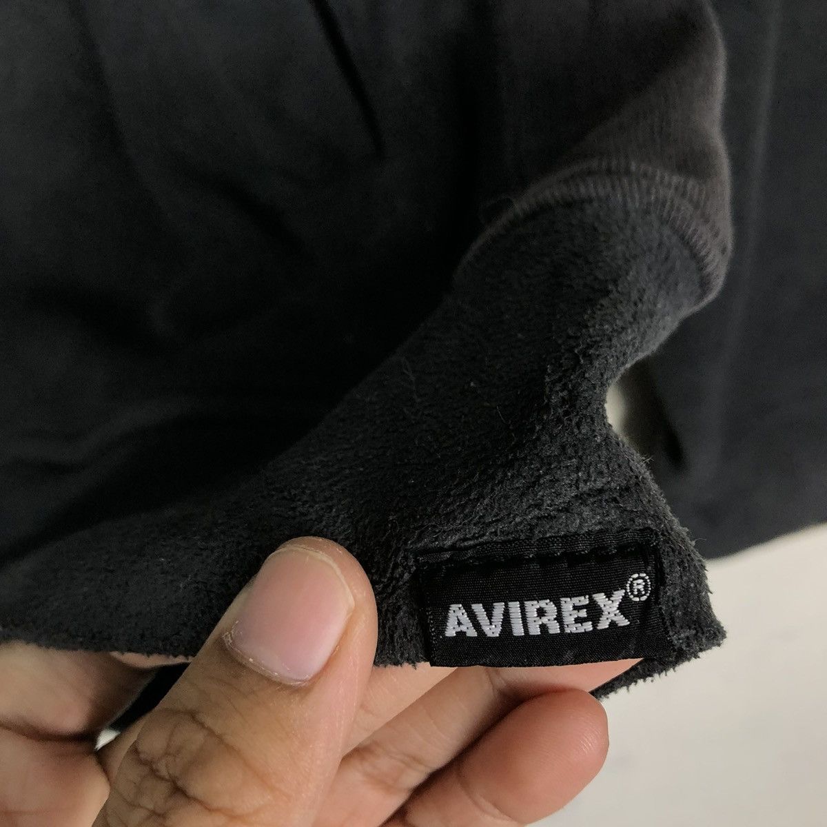 Avirex 📌VINTAGE BIKER JACKET AVIREX USA BIG LOGO MILITARY Size US L / EU 52-54 / 3 - 18 Thumbnail