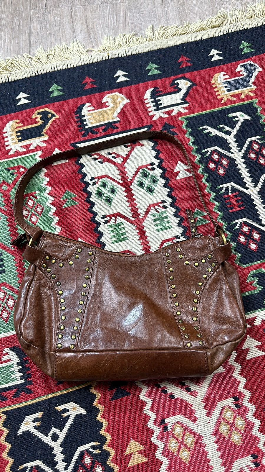 Hysteric Glamour × Vintage Vintage Avantgarde Leather Bag Size ONE SIZE - 2 Thumbnail