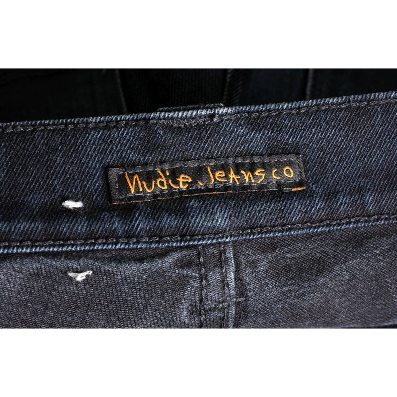 Nudie Jeans NUDIE JEANS GRIM TIM BLACK RING Stretch Jeans Men W30 L30 DZ1874 Size US 30 / EU 46 - 6 Thumbnail