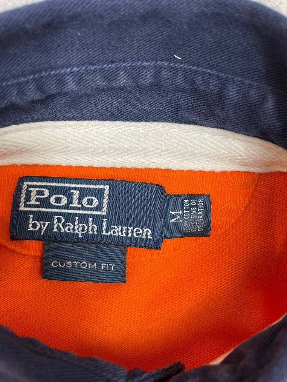 Polo Ralph Lauren Polo Ralph Lauren Men Polo Shirt Custom Fit Orange Size US M / EU 48-50 / 2 - 4 Thumbnail