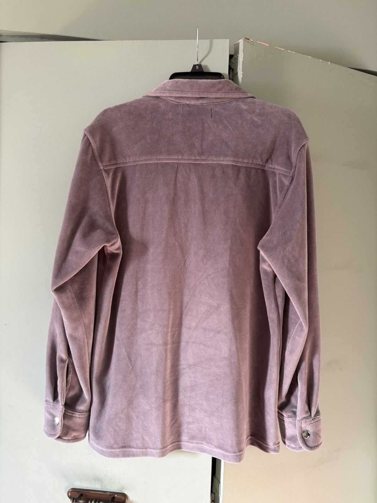 Sinclair Global Sinclair Velour Zip Up Collared Shirt Size US M / EU 48-50 / 2 - 7 Thumbnail