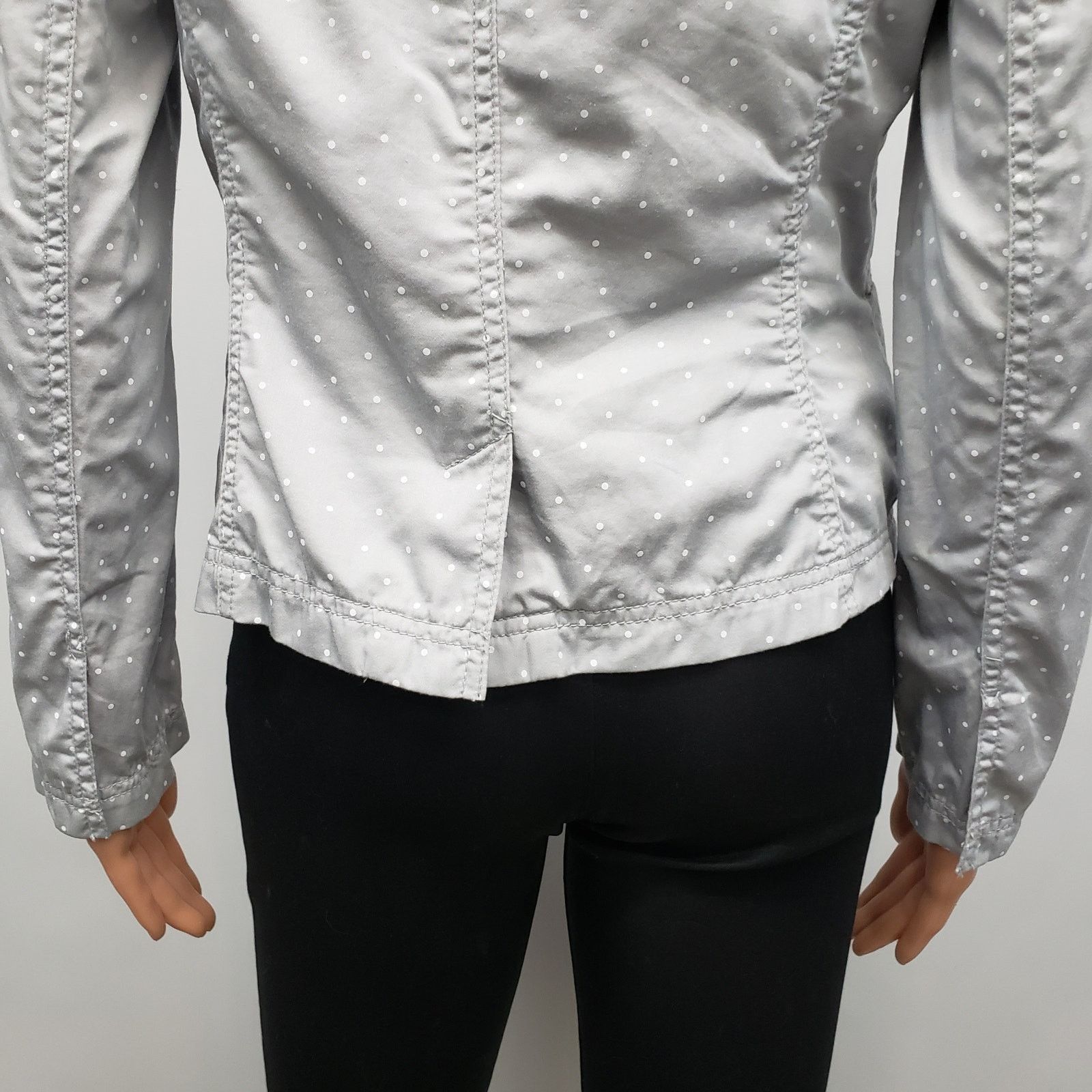Nordstrom NWT Caslon Nordstrom Polka Dot Blazer Jacket S Cotton Size S / US 4 / IT 40 - 11 Thumbnail