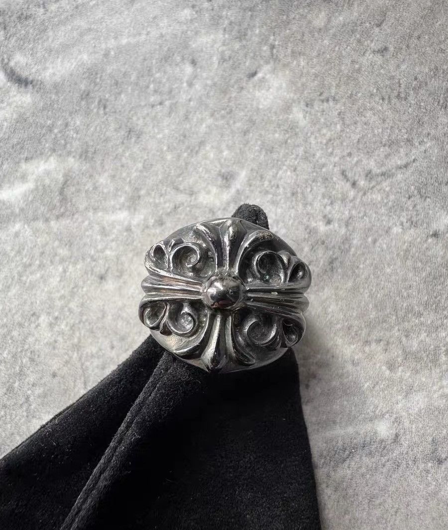 Chrome Hearts Chrome Hearts Keeper Black Silver Ring Size ONE SIZE - 1 Thumbnail