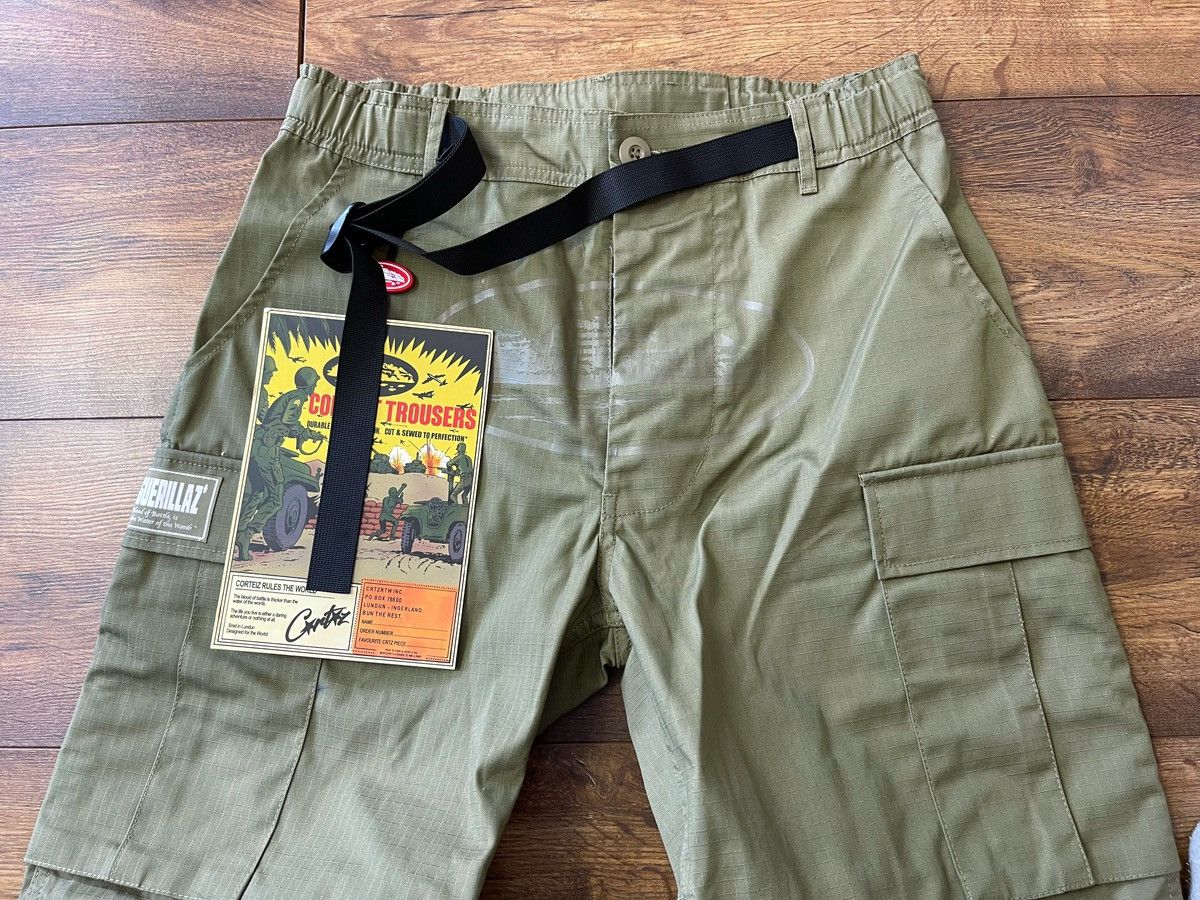 Corteiz Corteiz Guerrillaz Cargo Pants Tonal Khaki Combat Trousers Size US 32 / EU 48 - 3 Thumbnail