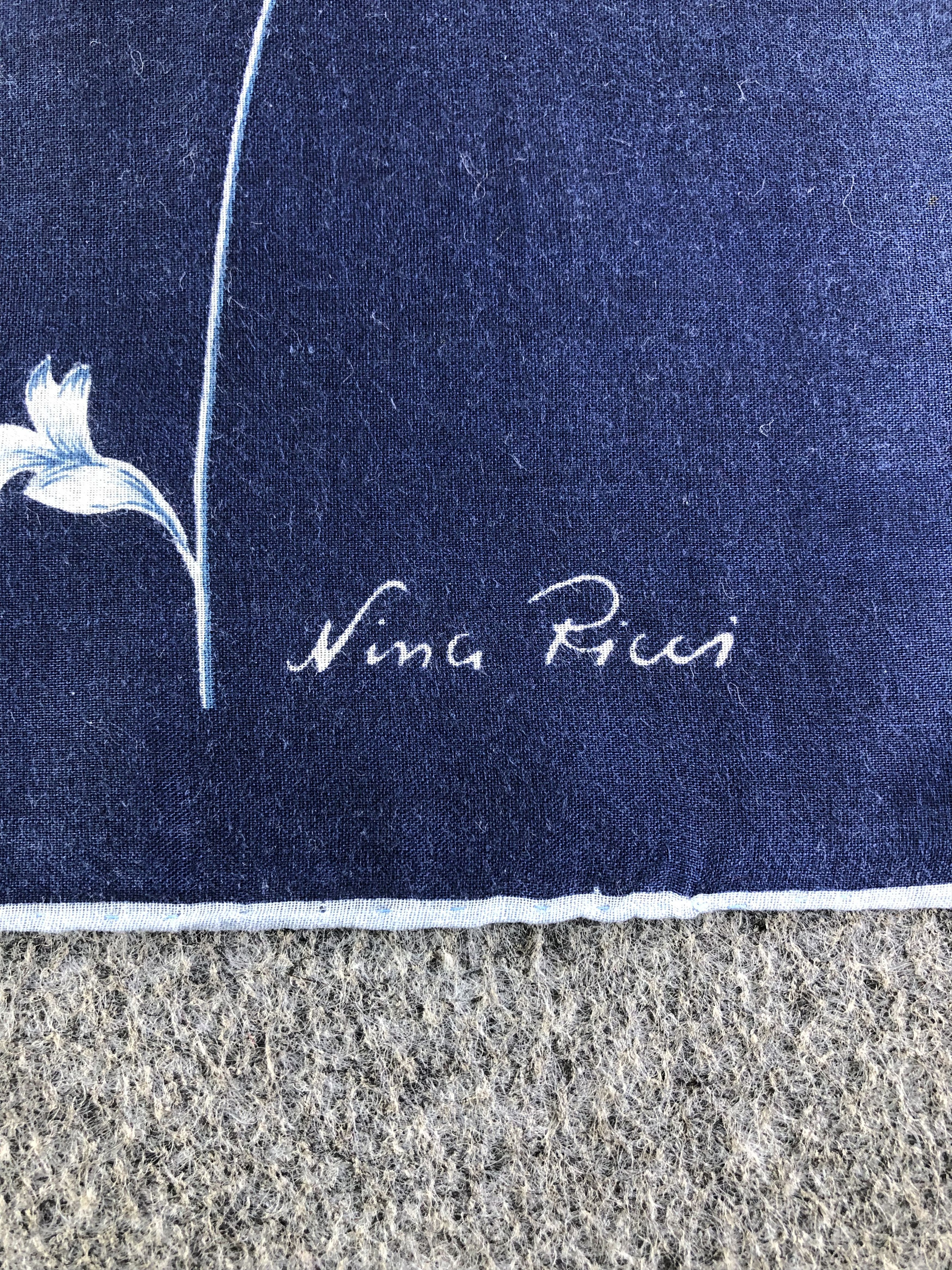 Nina Ricci Nina Ricci Handkerchief / Bandana / Neckerchief C338 Size ONE SIZE - 5 Thumbnail