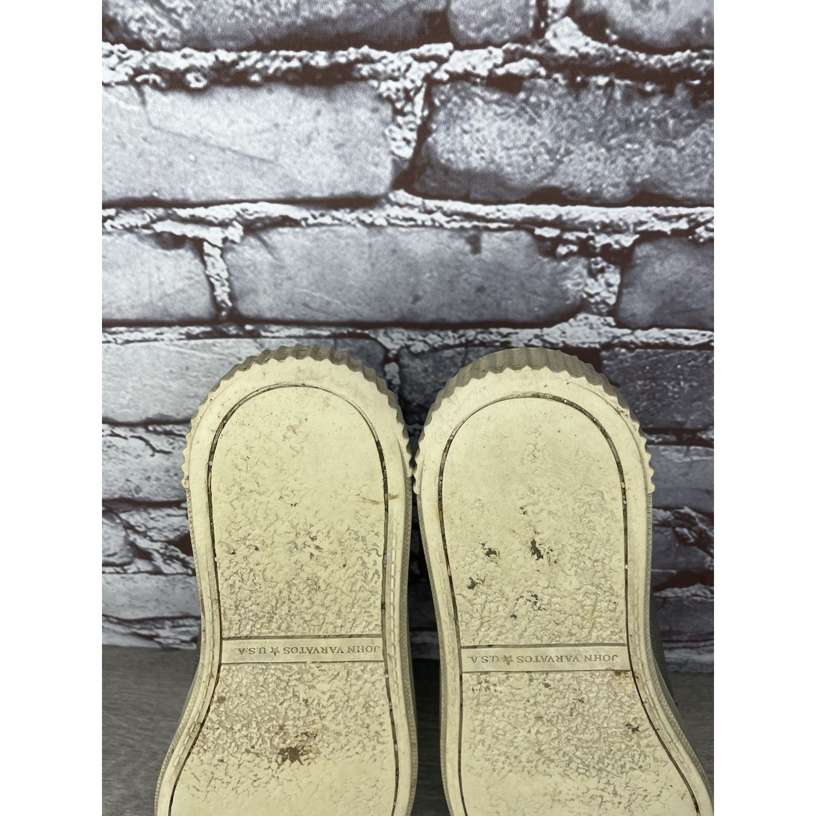 John Varvatos John Varvatos USA Gray Leather Casual Low Top Sneakers Shoes Size US 7.5 / EU 40-41 - 22 Thumbnail