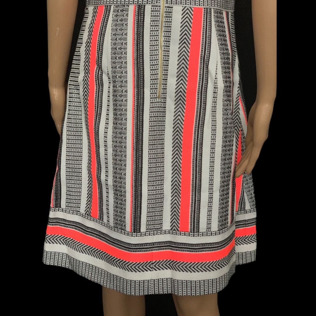 Kate Spade NEW Kate Spade Flights of Fancy Ribbon Jacquard Dress 10 Size L / US 10 / IT 46 - 10 Thumbnail