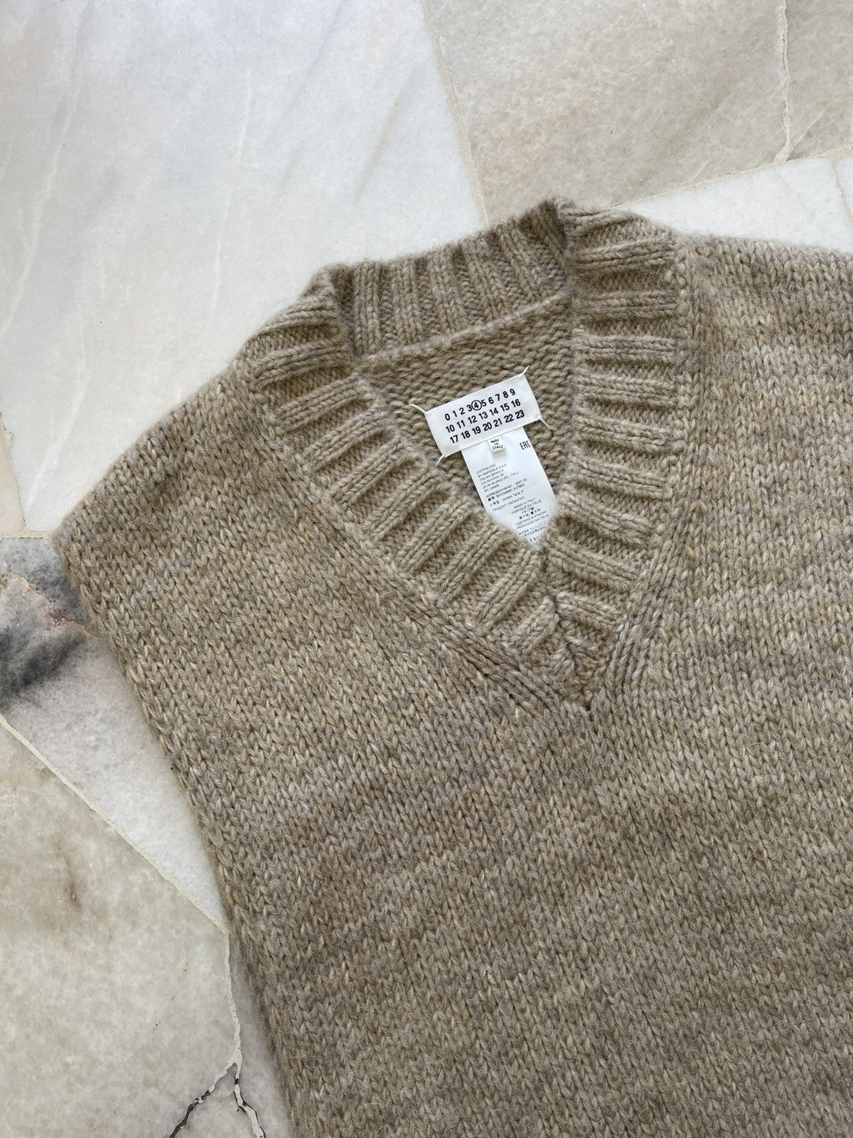 Maison Margiela 2021 Maison Margiela (4) Alpaca Vest Size S / US 4 / IT 40 - 1 Thumbnail