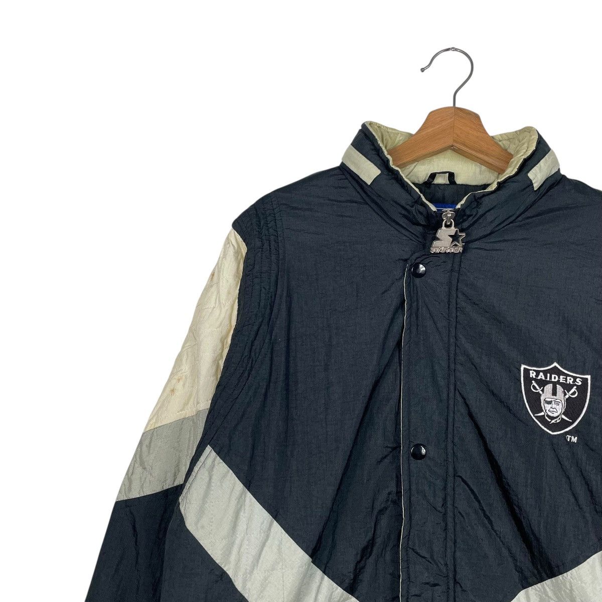 Starter Vintage Starter NFL Las Vegas Raiders Jacket Size US M / EU 48-50 / 2 - 6 Thumbnail
