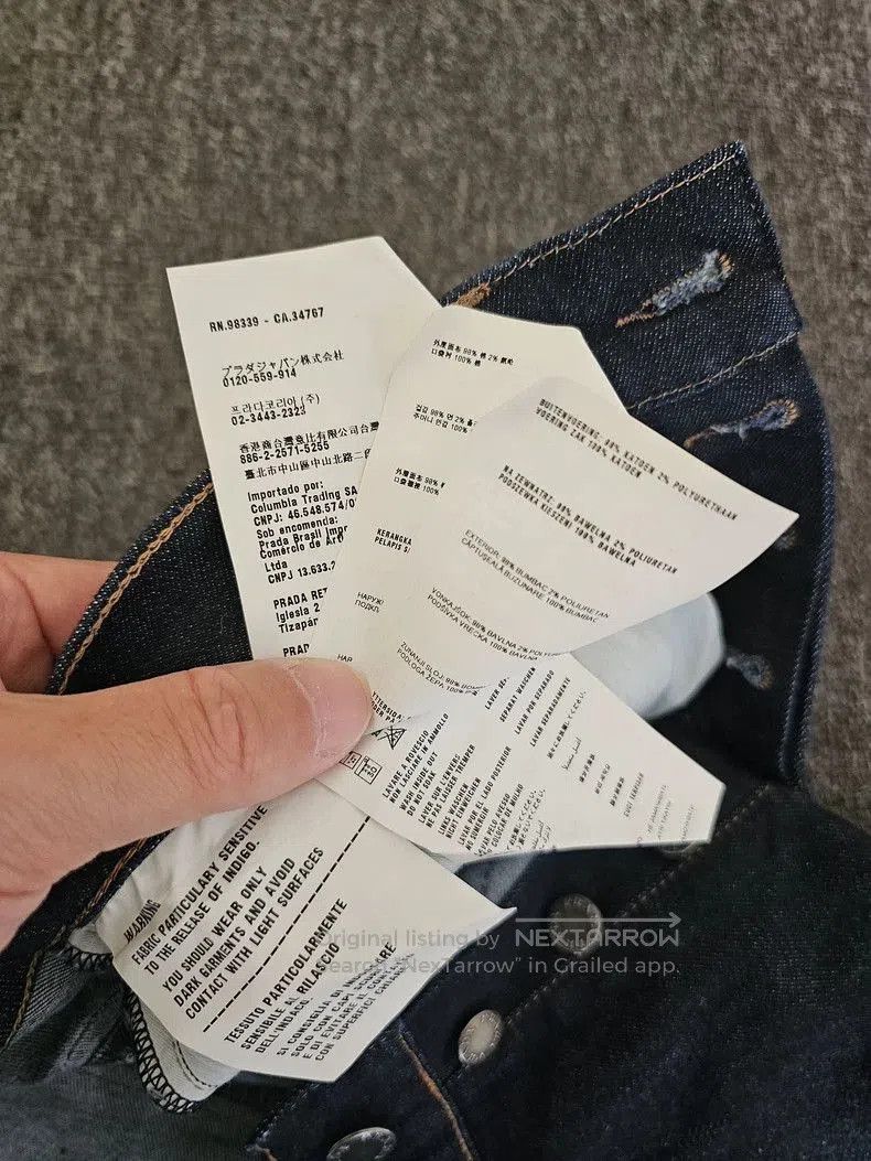 Prada Prada Original Color Flared Jeans Unisex. Size US 30 / EU 46 - 7 Thumbnail