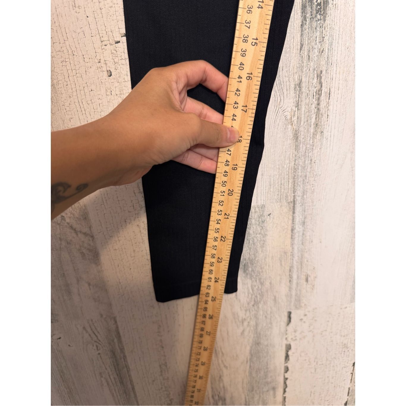 H&M H&M Move Black Ribbed High Waist Leggings Size Small Size 26" / US 2 / IT 38 - 9 Thumbnail