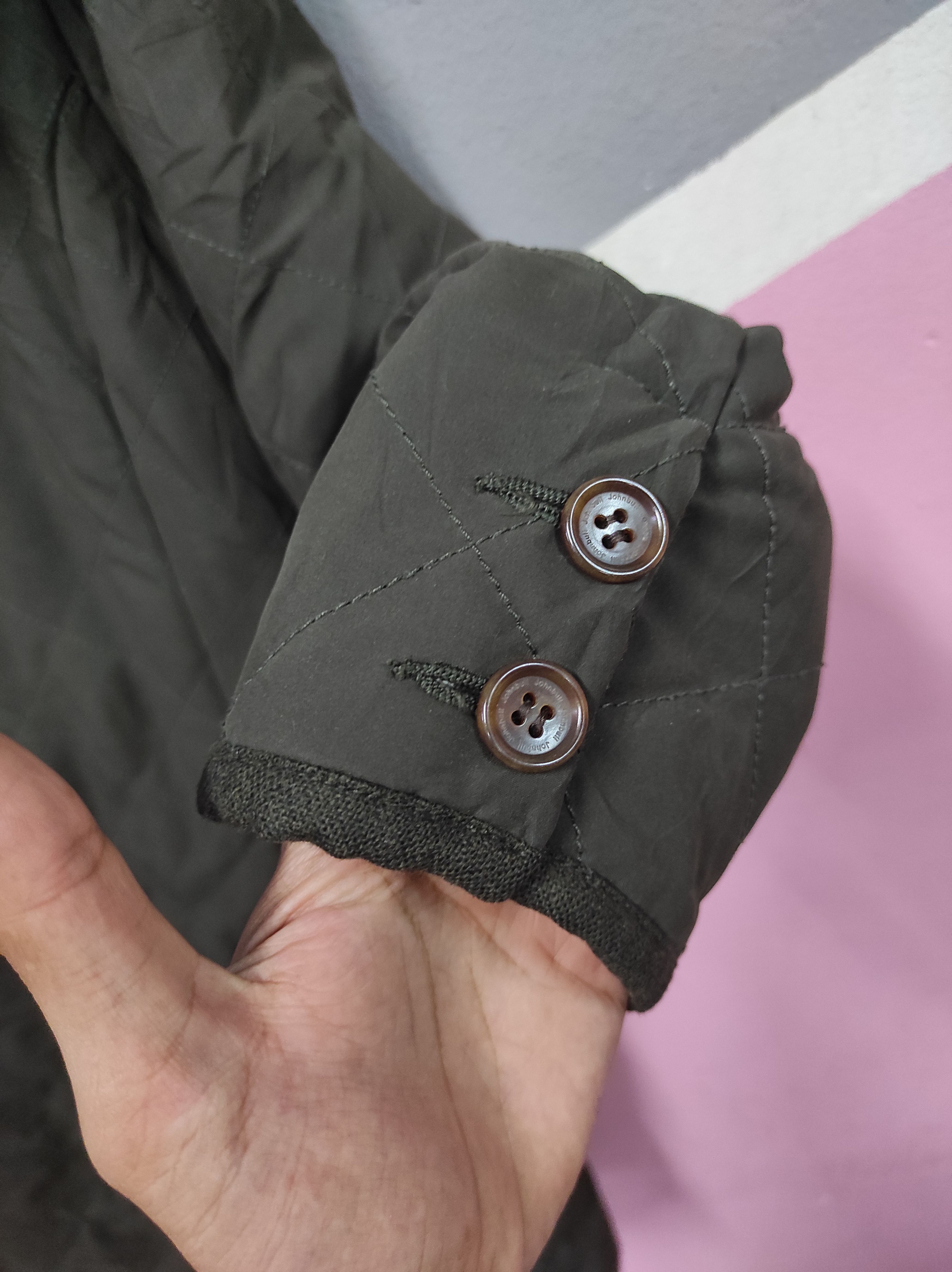 Japanese Brand × Johnbull JOHN BULL QUITED PUFFER OUTERWEAR OVERCOAT LONG JACKET Size M / US 6-8 / IT 42-44 - 5 Thumbnail