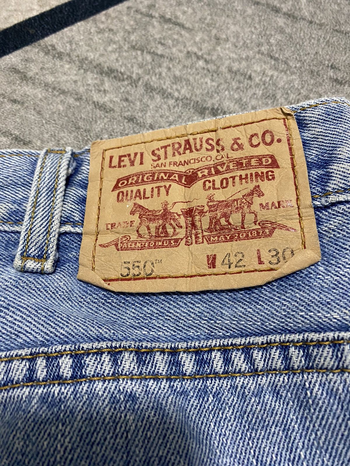 Levi's Levis 505 Relaxed Fit Bluewish colour 42x30 Size US 42 / EU 58 - 11 Thumbnail