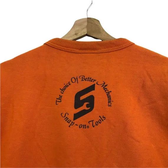 Vintage Vtg 90’ SNAP-ON AMERICA Best Tools Sweatshirt Pullover Size US L / EU 52-54 / 3 - 5 Thumbnail