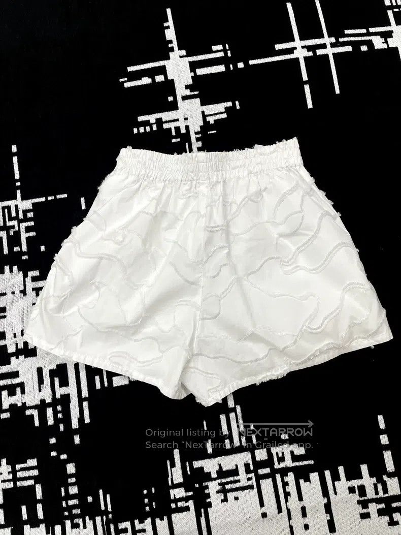 Dior Dior White tassel shorts Size 42" / US 20 - 2 Thumbnail