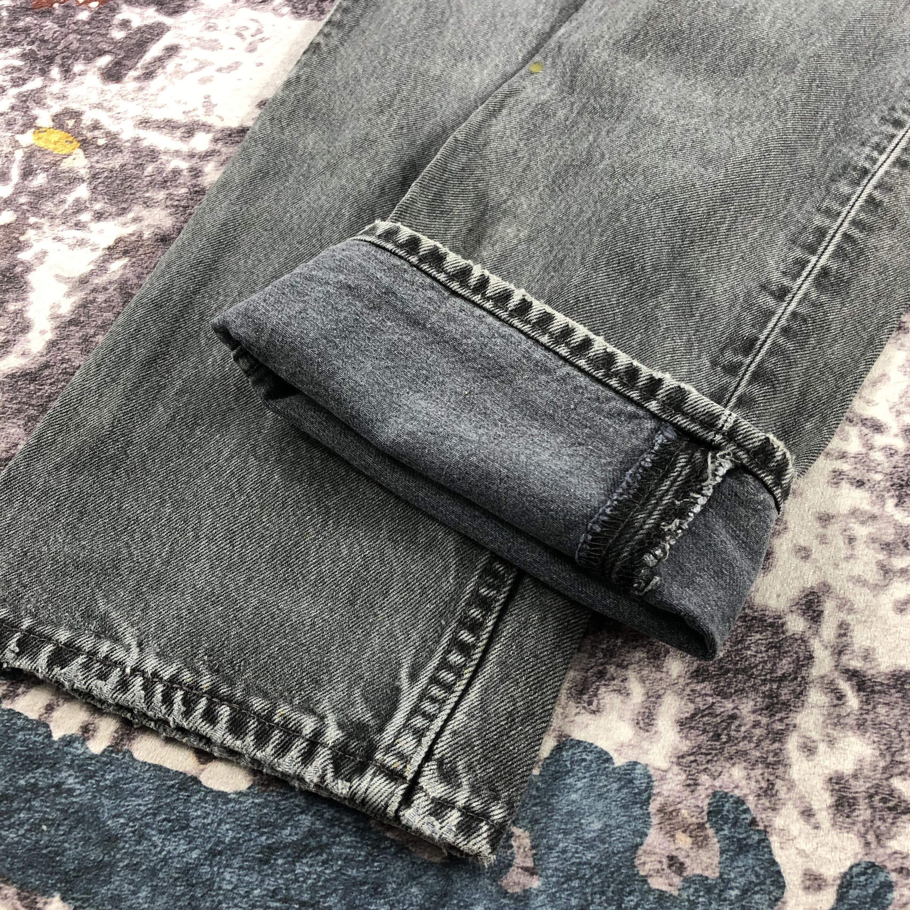 Levi's × Vintage Vintage 90s Levis 501 Ash Gray Jeans-JM2392 Size US 32 / EU 48 - 8 Thumbnail