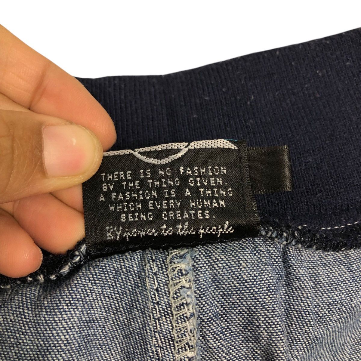 Japanese Brand 📌Power To The People Pants Polkadots Design Full Print Size 30" / US 8 / IT 44 - 21 Thumbnail