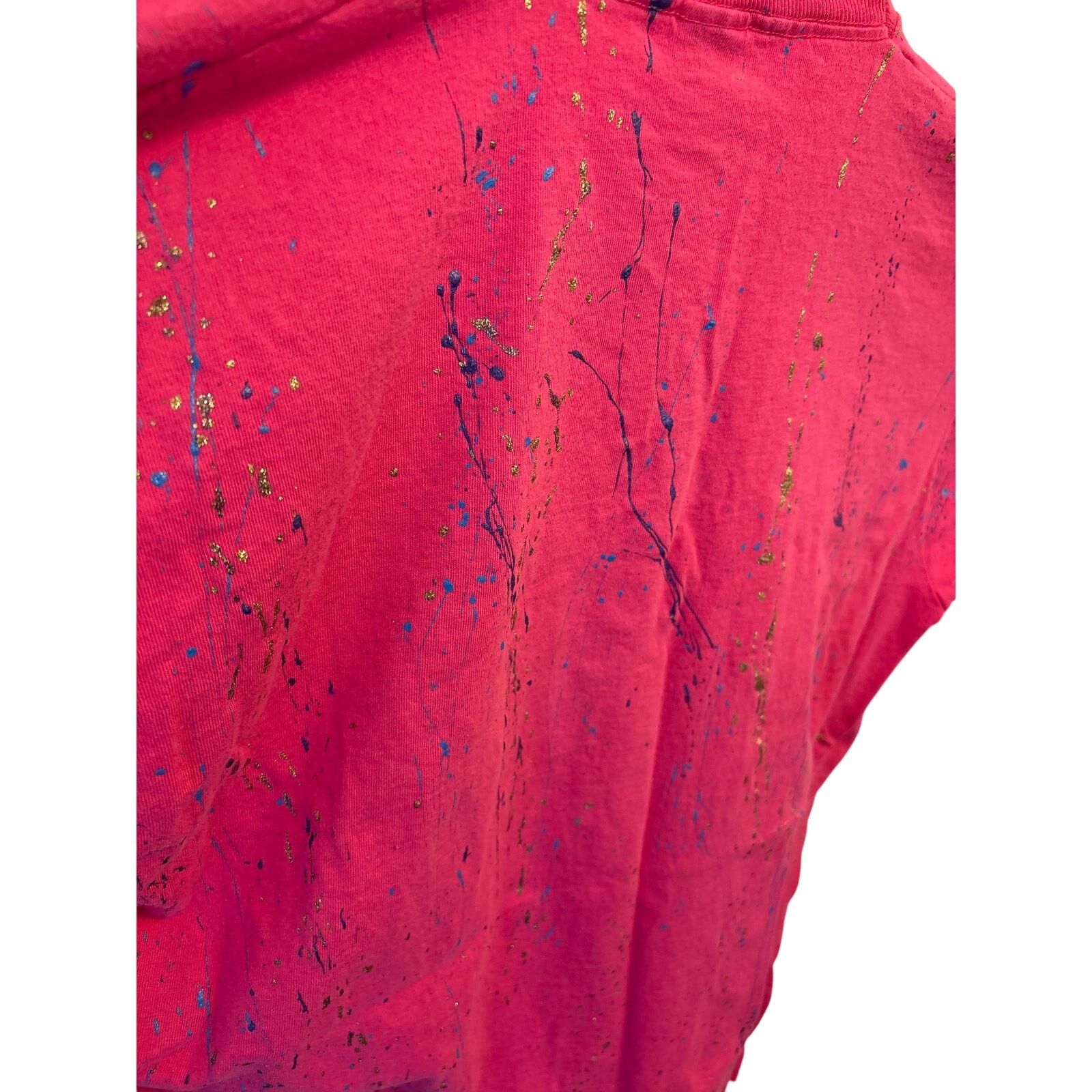Fruit Of The Loom Vintage 90s Fruit of the Loom Custom Art T-Shirt - XL Size US XL / EU 56 / 4 - 5 Thumbnail