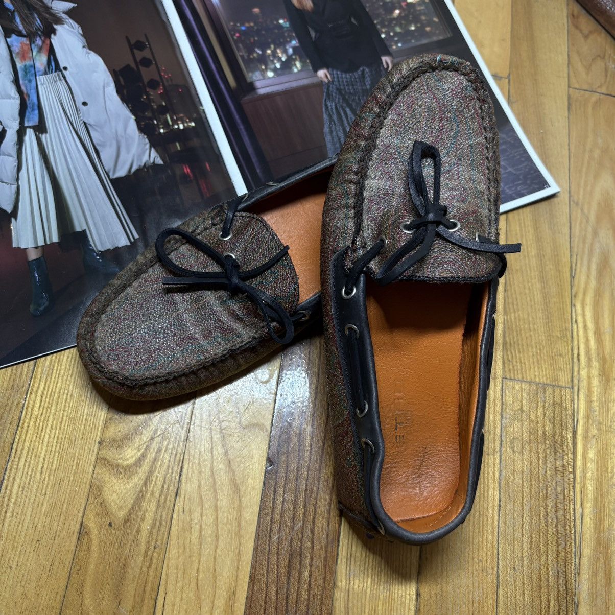 Etro Etro Slip-ons Multicolour Italian Design Shoes Size US 7 / IT 37 - 1 Thumbnail
