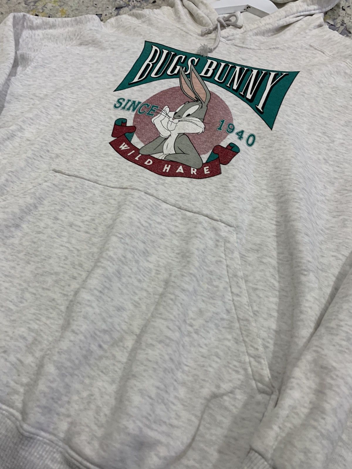 Cartoon Network Vintage Looney Tunes Bugs Bunny 90' Hoodie Size US XL / EU 56 / 4 - 7 Thumbnail