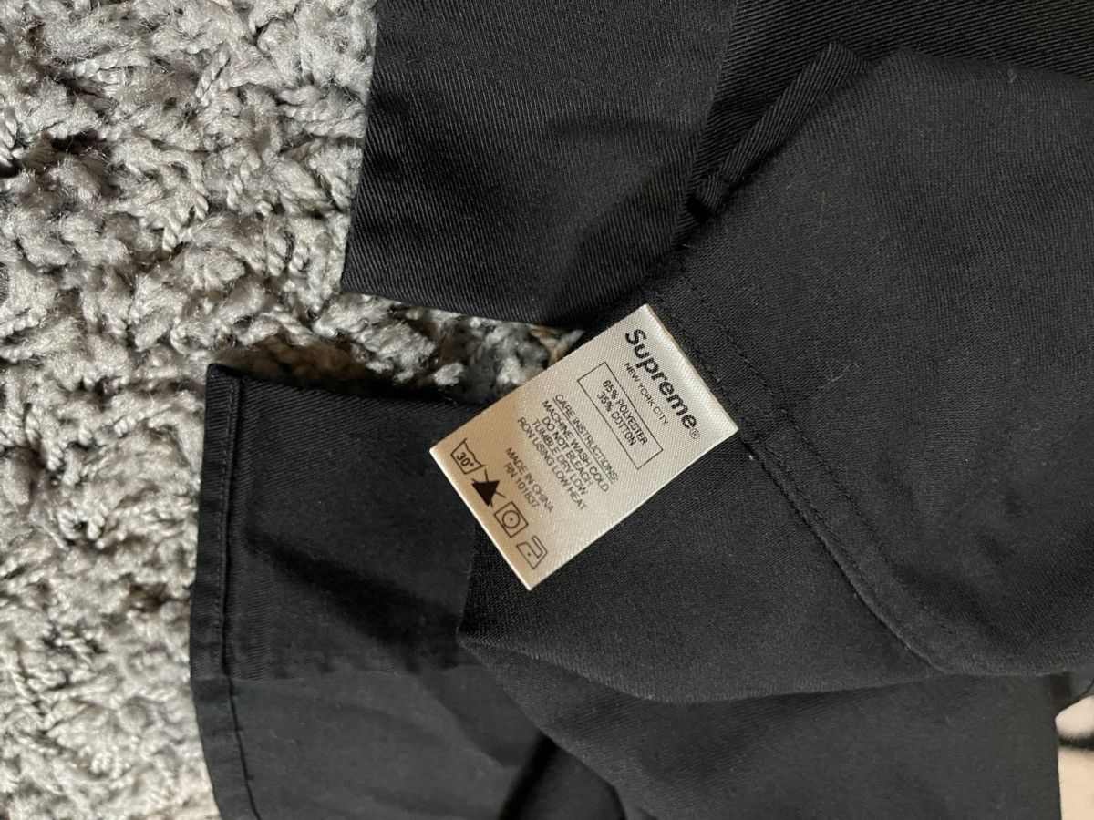 Supreme 2018FW Supreme Rose LS L/S Work Shirt Black Size US M / EU 48-50 / 2 - 8 Thumbnail