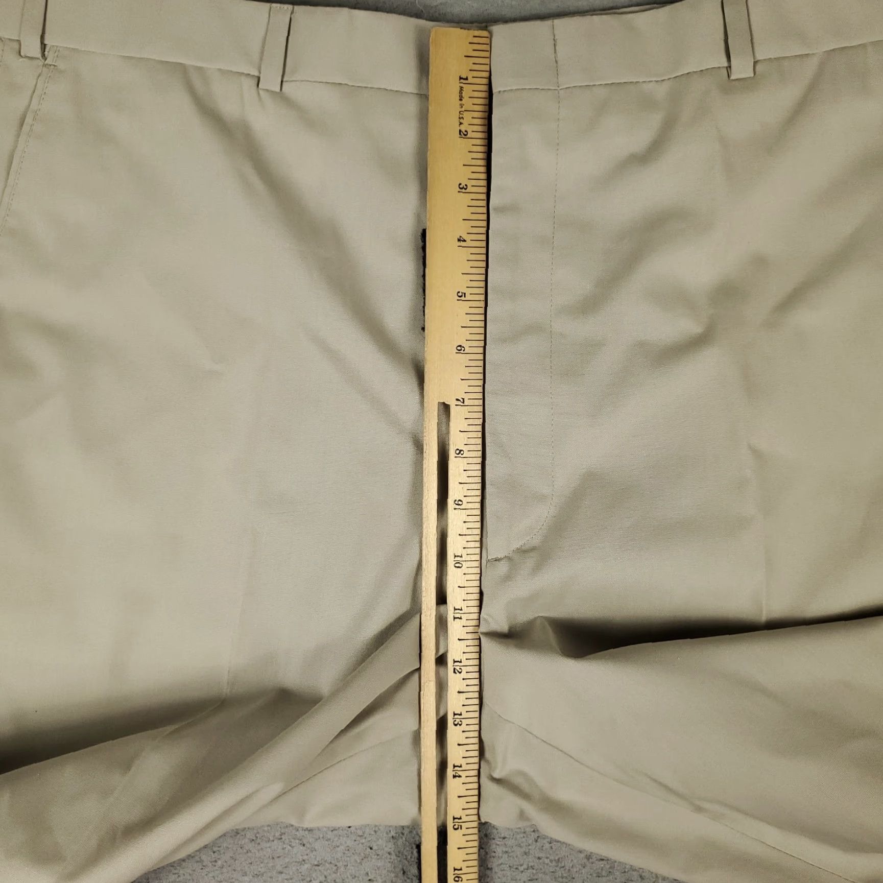 Brooks Brothers Brooks Brothers Pants Mens 40x33 Beige Stretch Flat Front Dress Relaxed Straight Pants Regular Beige Classic American Preppy Mens Size US 40 / EU 56 - 4 Thumbnail