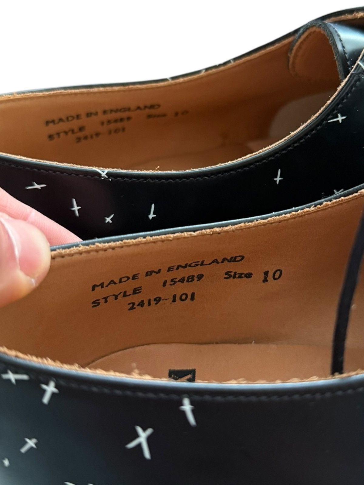 Undercover RARE Witches Cell Cross Gibson Derby Size US 10 / EU 43 - 5 Thumbnail