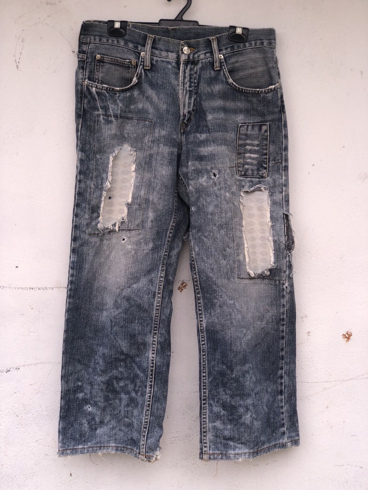 Dickies 🔥Distressed Dickies Denim Panst Size US 33 - 1 Thumbnail