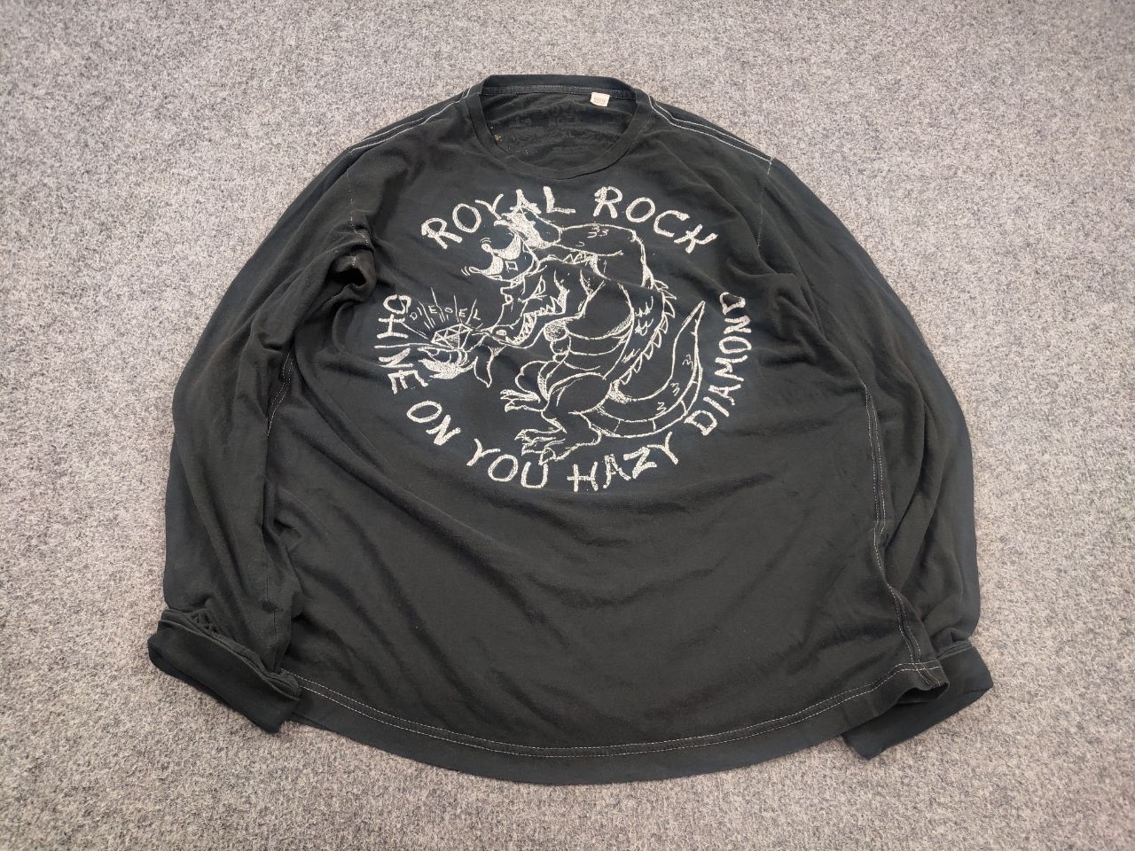 Diesel Vintage Y2K Diesel Royal Rock Faded Color Long Sleeve Shirt Size US M / EU 48-50 / 2 - 3 Thumbnail