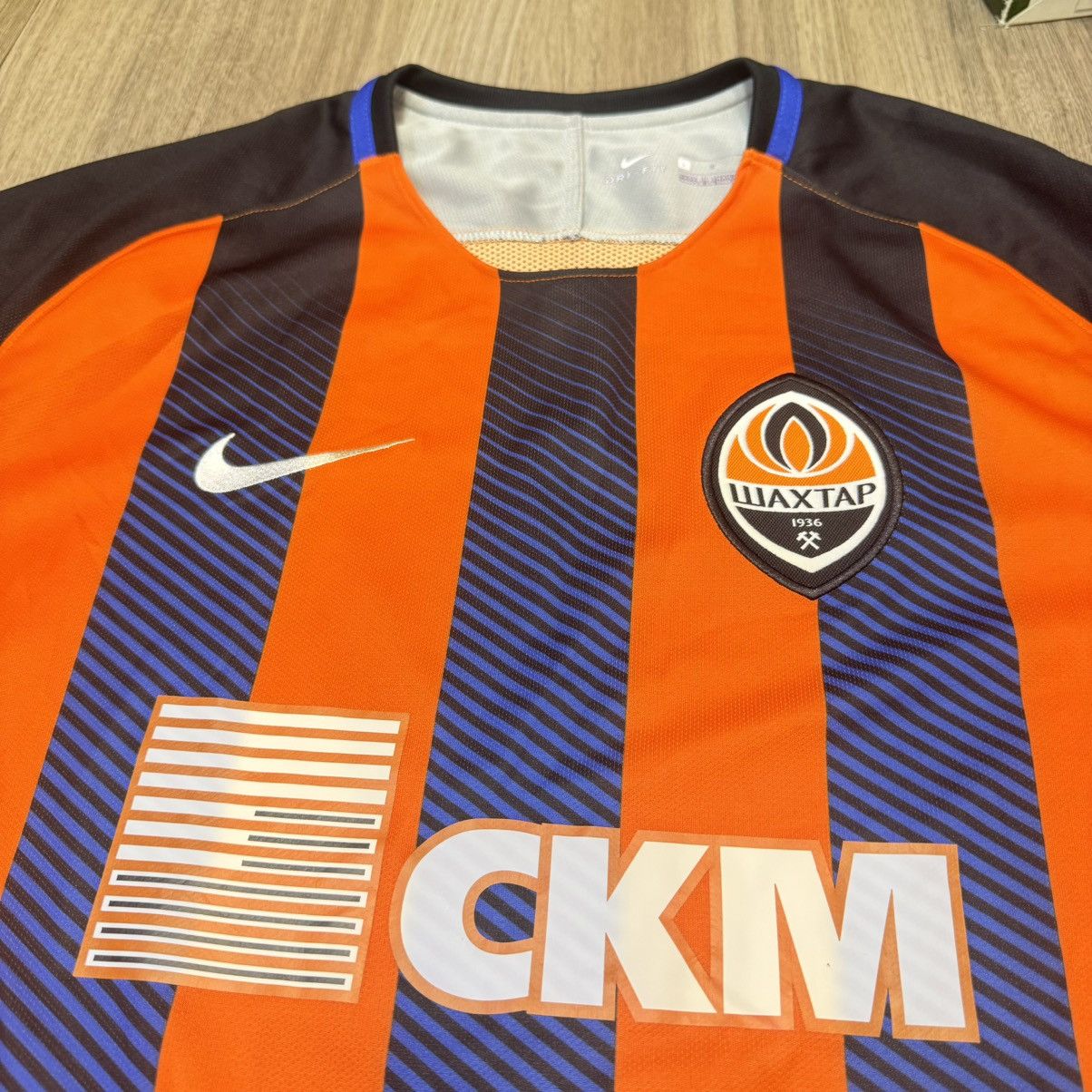 Nike Shakhtar Donetsk 17/18 player issue home shirt Size US L / EU 52-54 / 3 - 3 Thumbnail