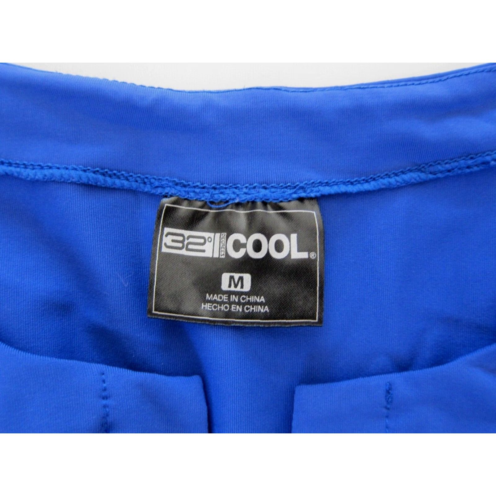 Vintage 32 Degrees Cool Royal Blue Stretch Cap Sleeve Pocket Sheath Tunic Dress Medium Size M / US 6-8 / IT 42-44 - 4 Thumbnail