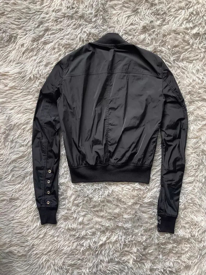 Rick Owens Rick Owens Slim cropped dark zip jacket Size US M / EU 48-50 / 2 - 5 Thumbnail
