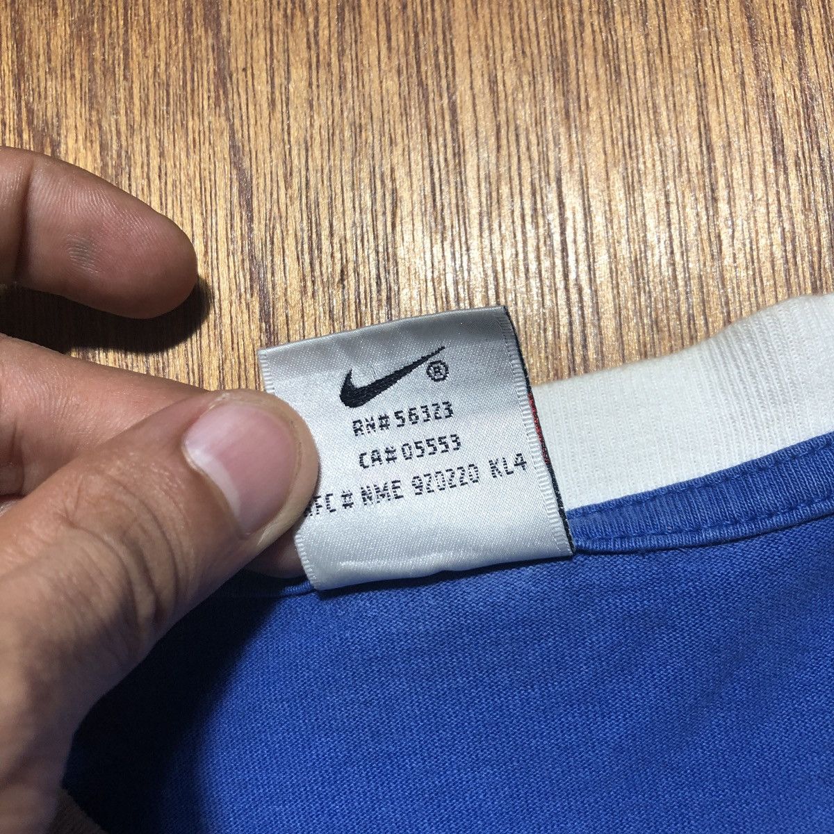 Nike × Vintage Vintage Nike Italy Nameset “Maldini” Size US L / EU 52-54 / 3 - 8 Thumbnail