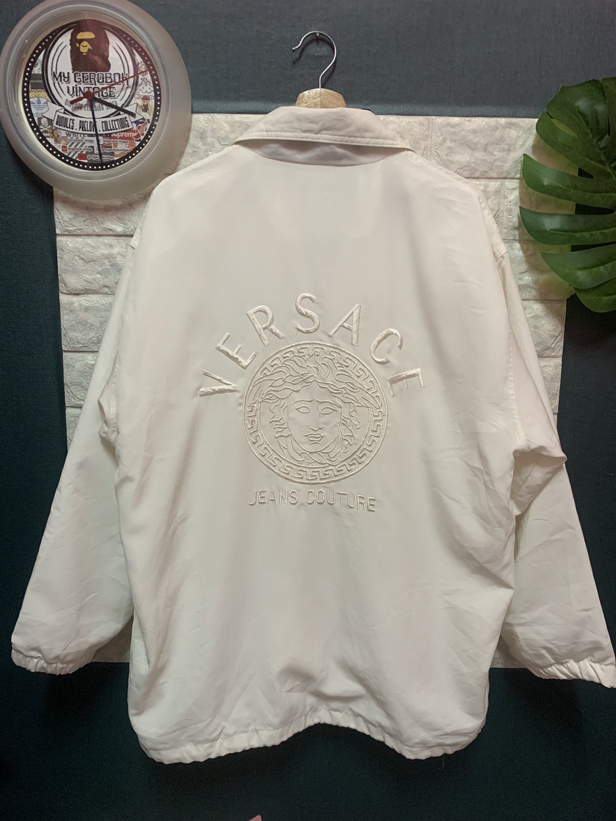Versace × Vintage VINTAGE!! Windbreaker GIANNI VERSACE Size US L / EU 52-54 / 3 - 1 Thumbnail