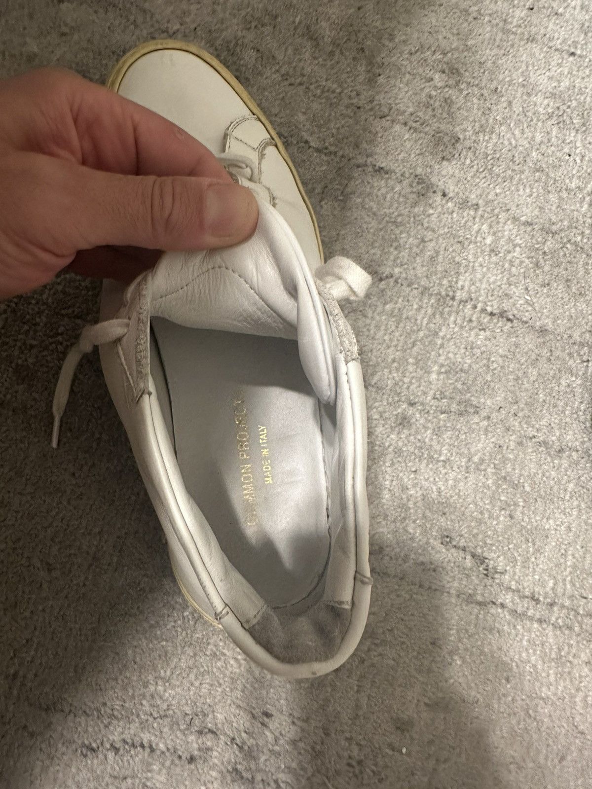 Common Projects White high tops Achilles Size US 6 / EU 39 - 3 Thumbnail