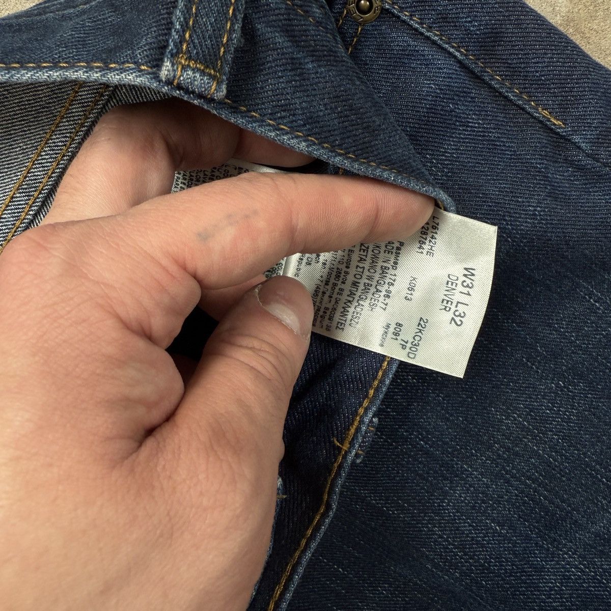 Lee × Vintage Vintage Lee Denver Flared Denim Pants Size US 31 - 6 Thumbnail