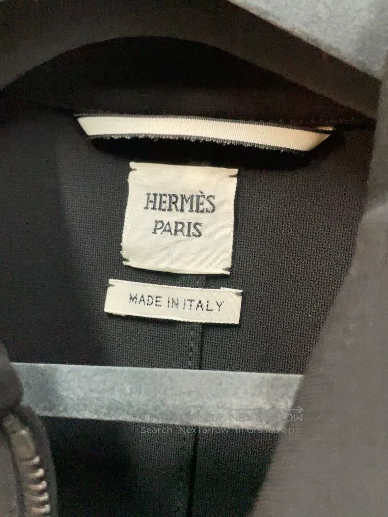 Hermes Hermes Jacket Zipper Coat, Double Breasted Design, with Co Size XXS / US 00 / IT 34 - 2 Thumbnail