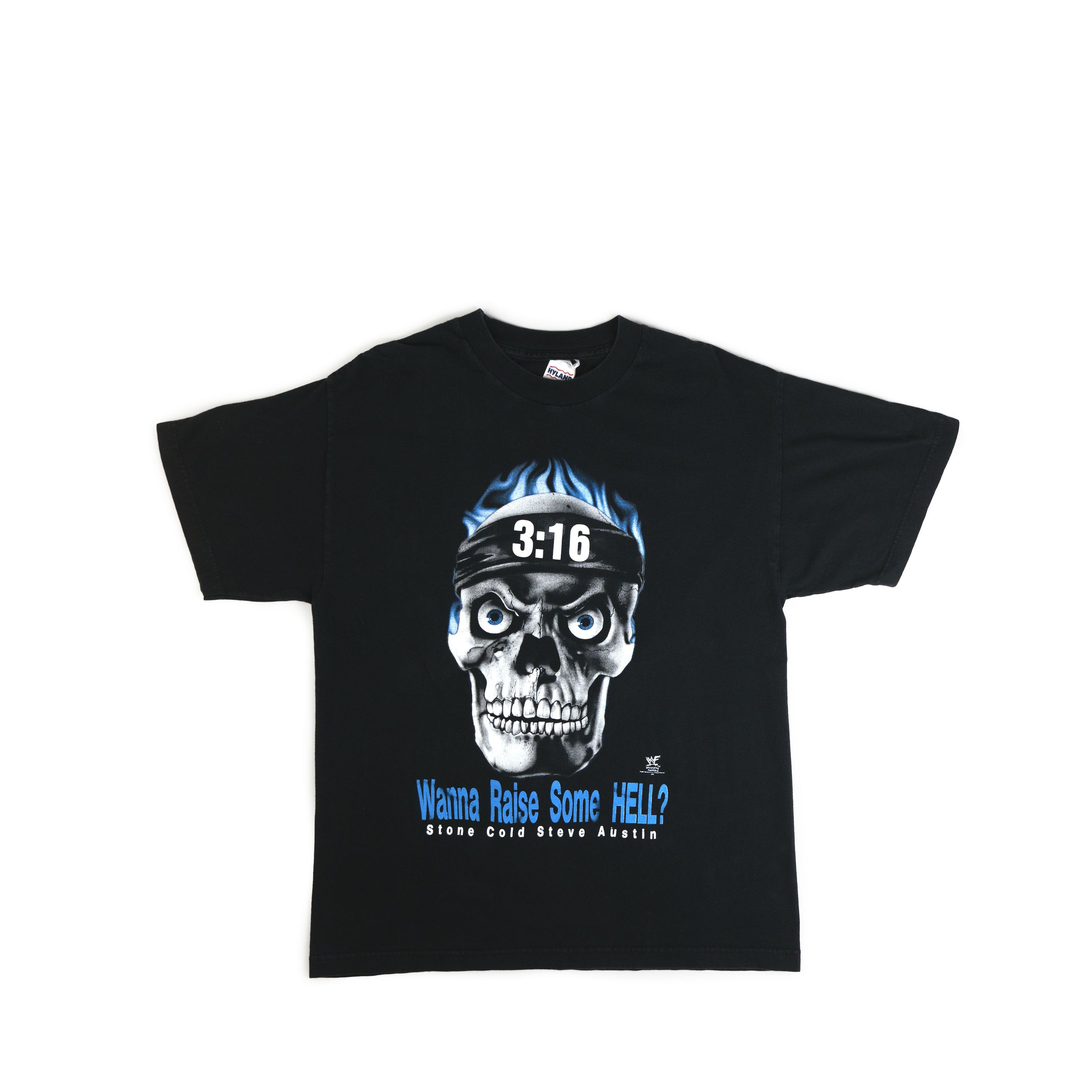 Vintage × WWE × WWF Vintage 1998 Stone Cold Steve Austin Headband Tee Shirt Size US L / EU 52-54 / 3 - 1 Thumbnail