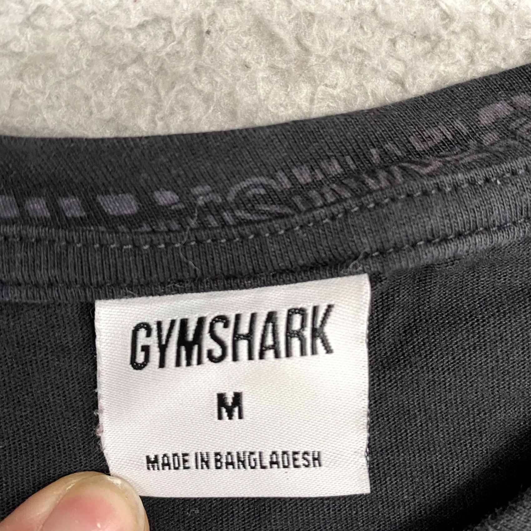 Gymshark Gymshark Cropped T-Shirt Womens M Black Logo Graphic Workout Gy m Top Size M / US 6-8 / IT 42-44 - 6 Thumbnail