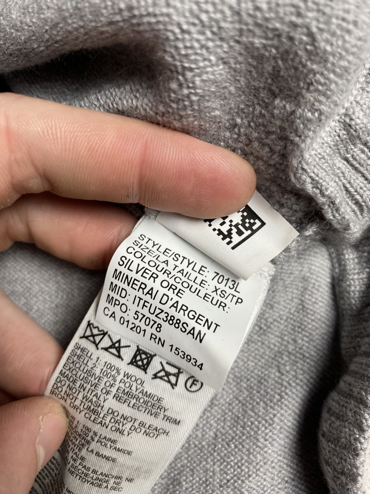 Canada Goose Canada Goose Wool Sweater Size XS / US 0-2 / IT 36-38 - 9 Thumbnail