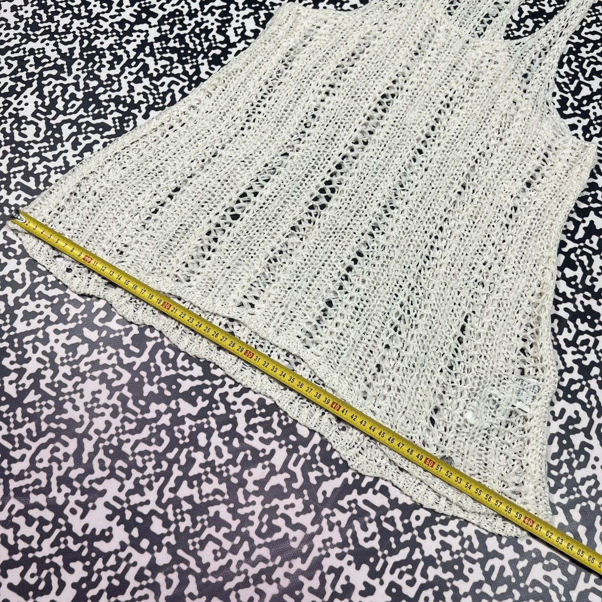 Abercrombie & Fitch Vintage Y2K Abercrombie Fitch Mesh Sexy Japanese Tank Top Size S / US 4 / IT 40 - 19 Thumbnail