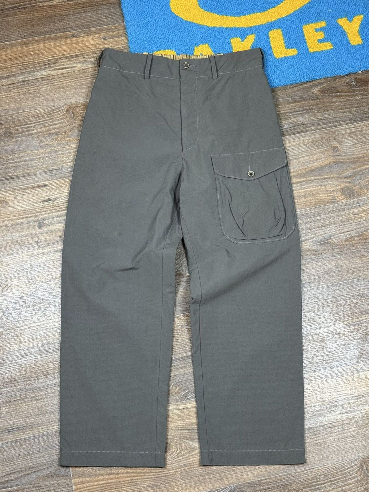Uma Wang Uma Wang Gray Paxton Cargo Light Pant size M Size US 32 / EU 48 - 1 Thumbnail