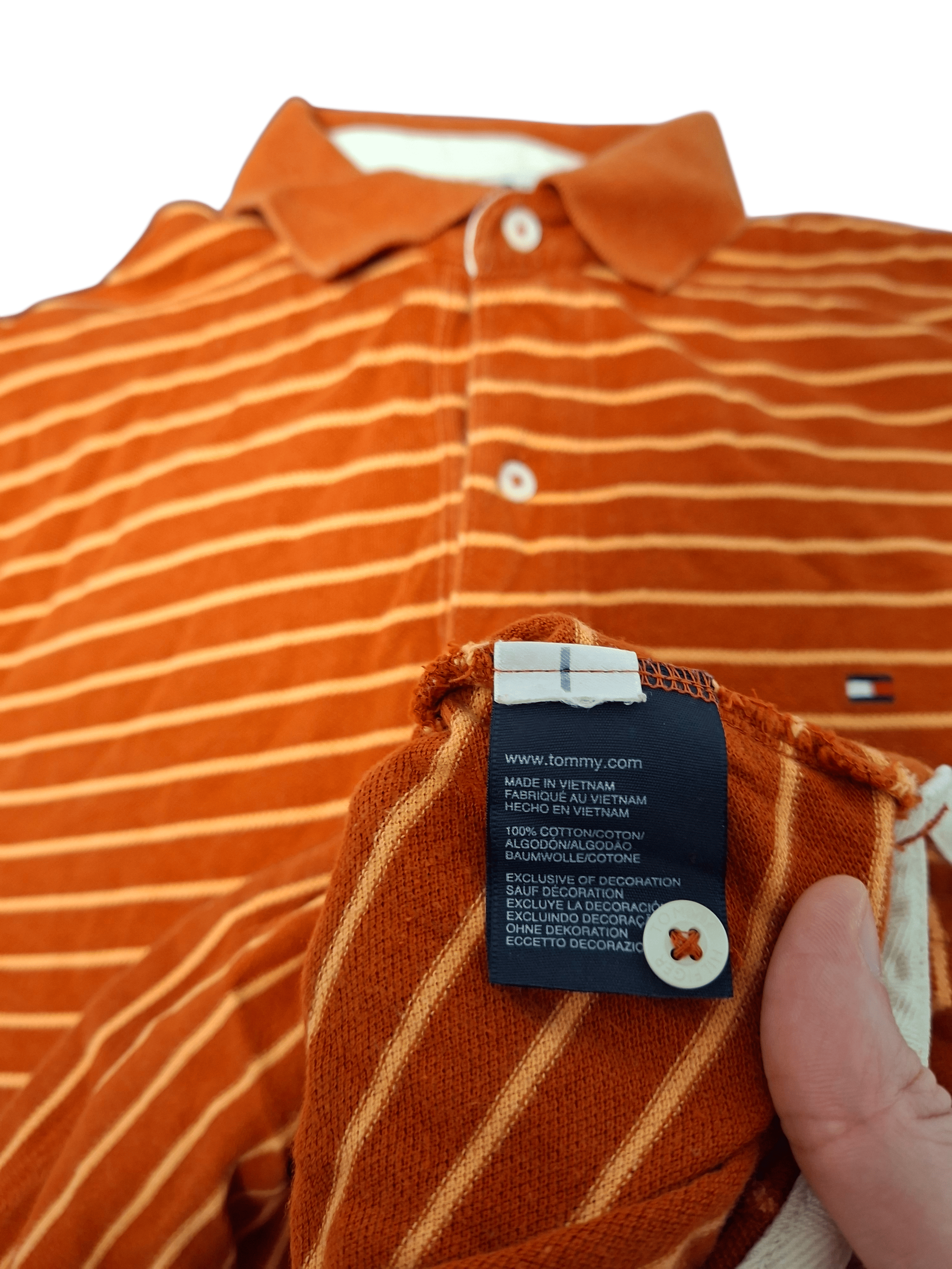 Tommy Hilfiger TOMMY HILFIGER VINTAGE LUXURY POLO SHIRT Size US XL / EU 56 / 4 - 4 Thumbnail