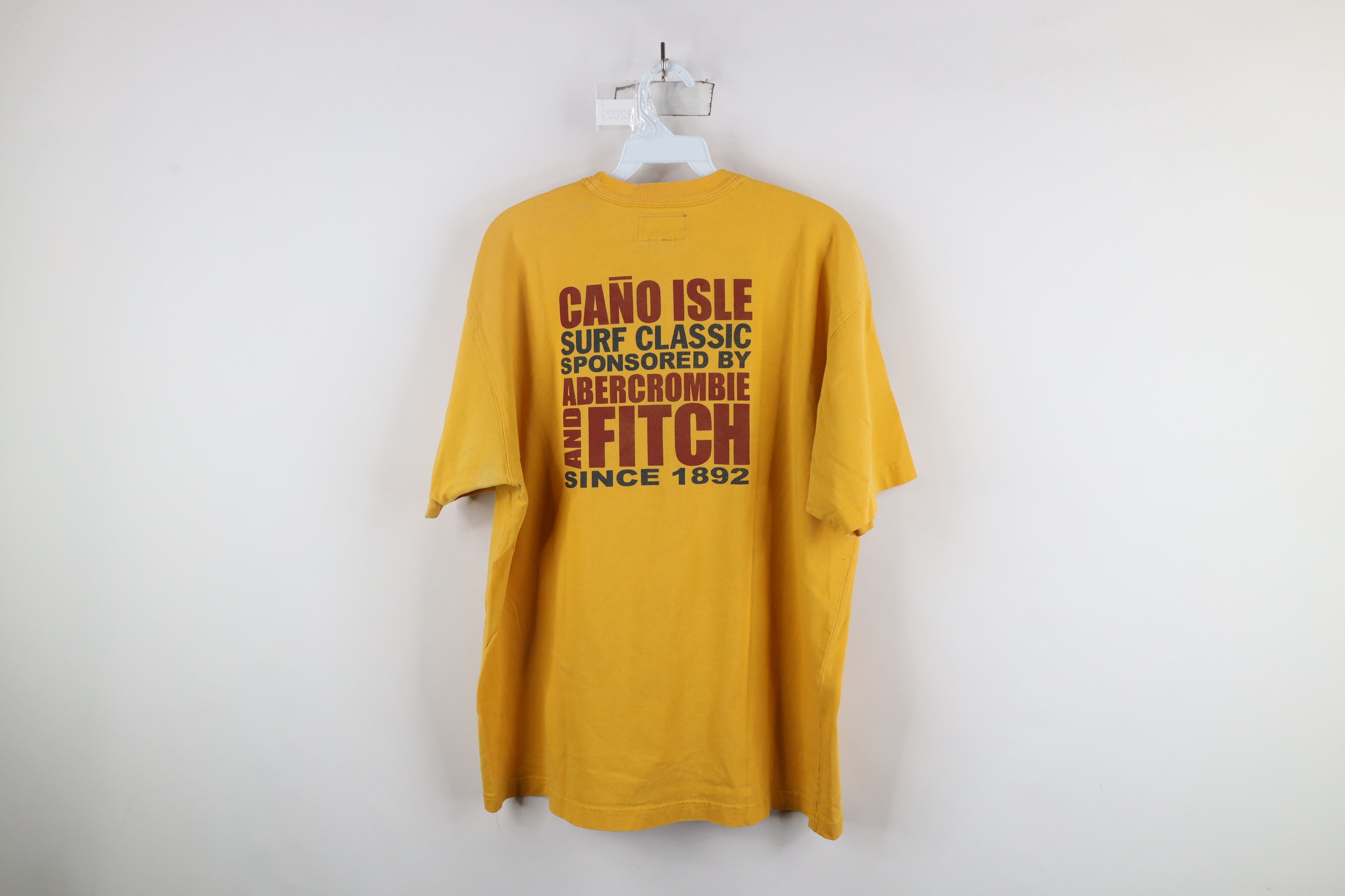 Abercrombie & Fitch × Vintage Vintage 90s Abercrombie & Fitch Out Block Letter T-Shirt Size US L / EU 52-54 / 3 - 12 Thumbnail