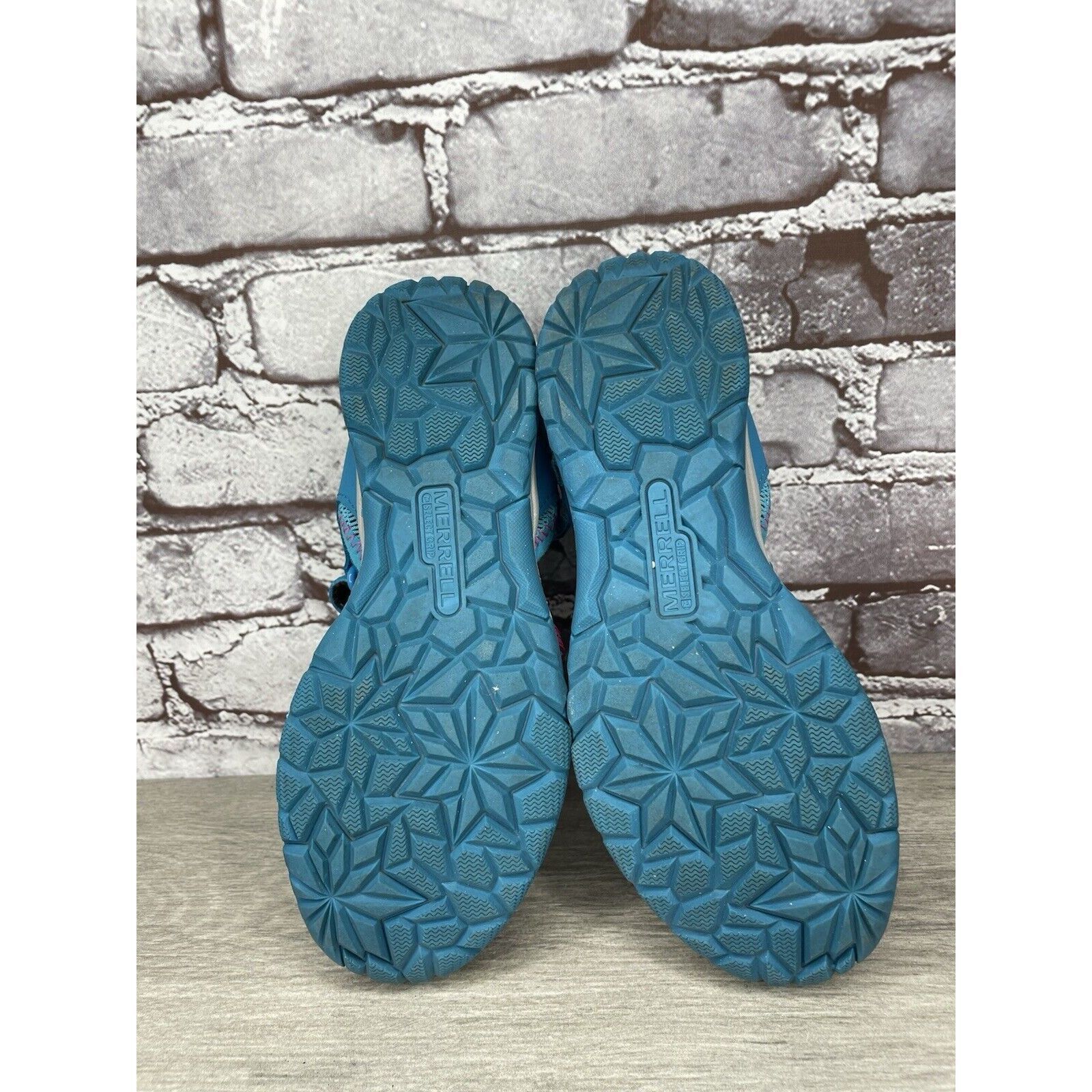 Merrell Merrell 61594 Blue Textile Synthetic Mesh Maryjane Strap Sho Size US 5 / IT 35 - 8 Thumbnail