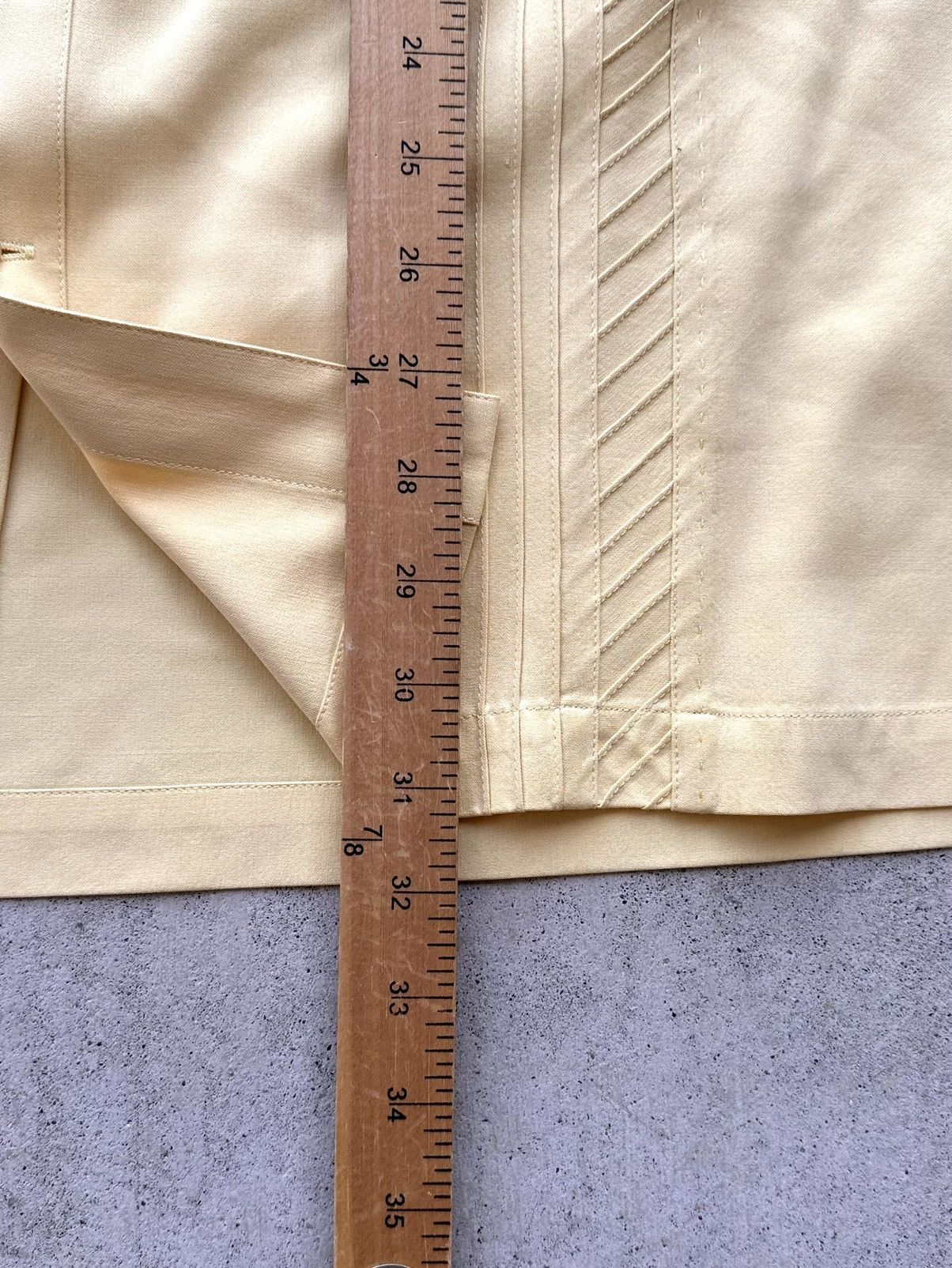 Nat Nast × Vintage NAT Nast Luxury Originals Silk Bowler Shirt Size Xl Yellow Size US XL / EU 56 / 4 - 9 Thumbnail