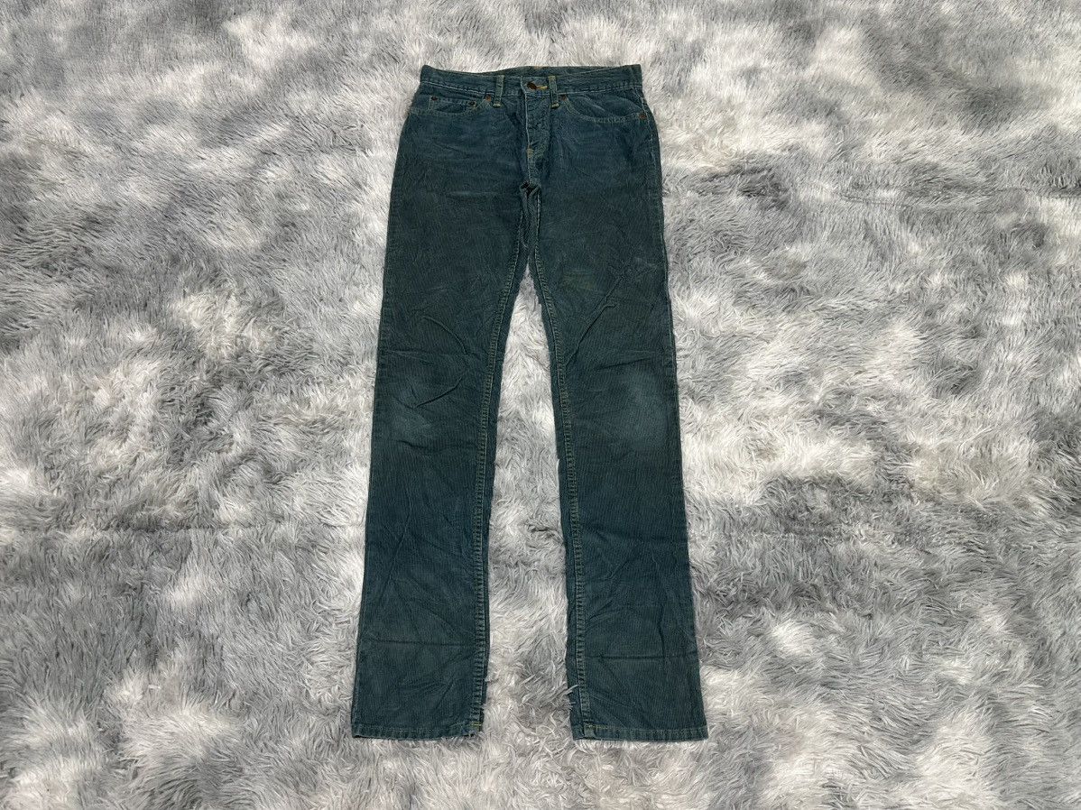 Hysteric Glamour 🔥Sick Y2K Hysteric Glamour Corduroy Kinky Denim Size US 29 - 1 Thumbnail
