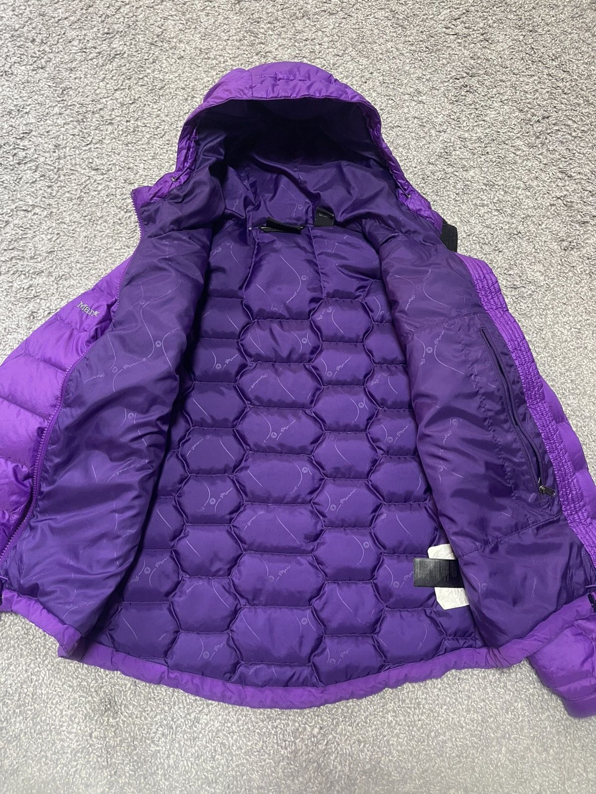 Marmot × Vintage MARMOT AMA DABLAM 800 DOWN PUFFER CRAZY PURPLE SIZE S Size S / US 4 / IT 40 - 3 Thumbnail