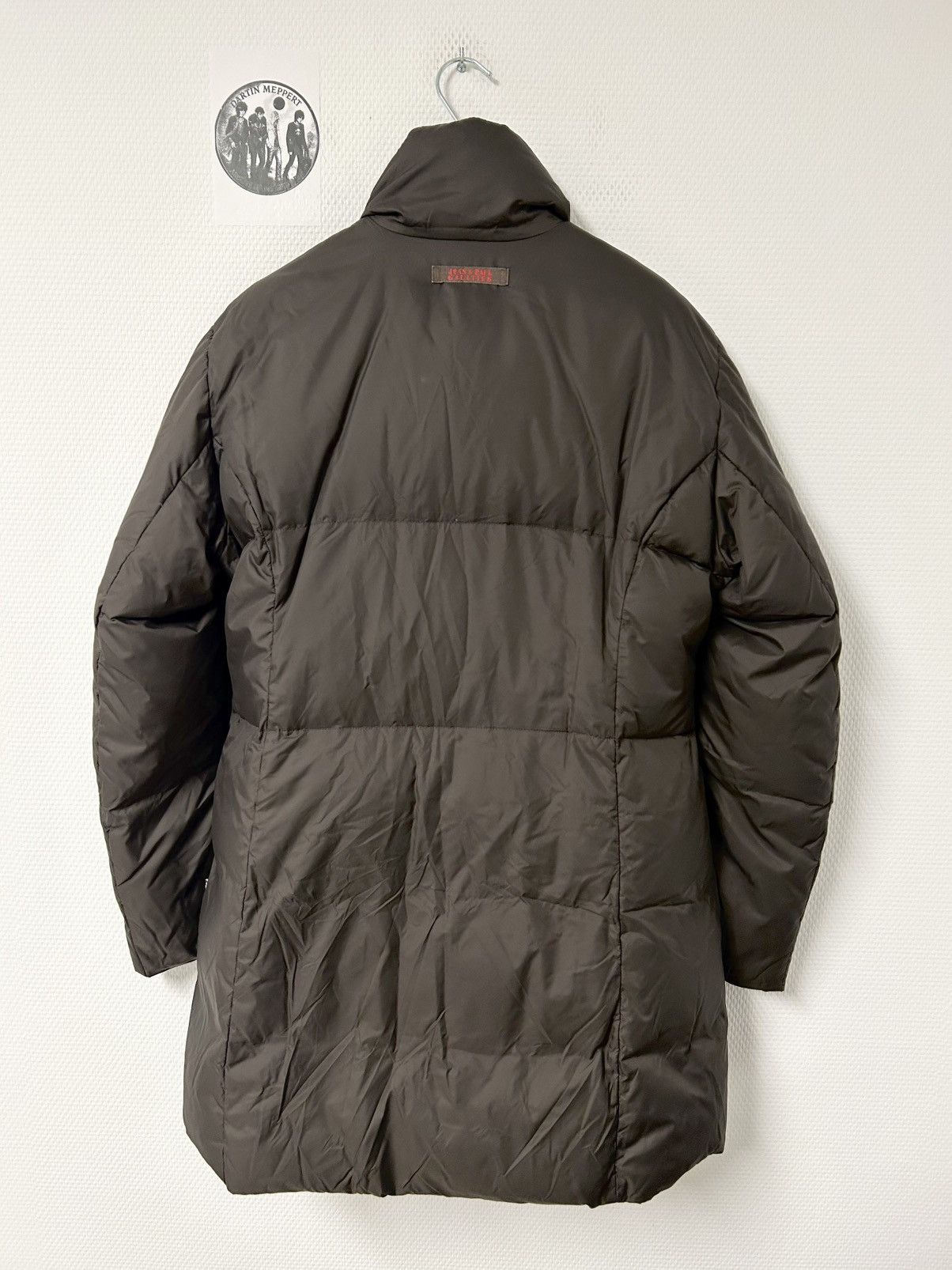 Jean Paul Gaultier FW2003 Leather Strap Goose Down Coat Size US S / EU 44-46 / 1 - 2 Thumbnail